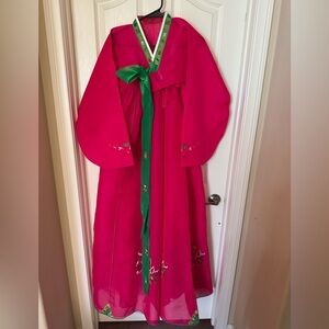 Vintage Traditional Korean Hanbok dress set